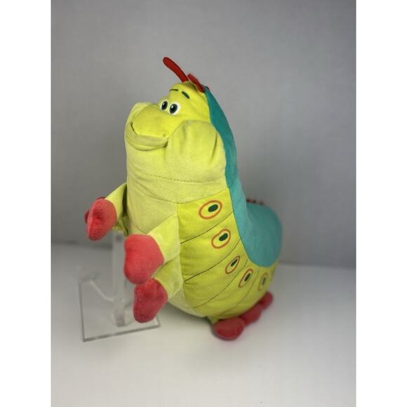 Disney A Bug's Life HEIMLICH CATERPILLAR 12" Plush STUFFED ANIMAL Toy R1R2 - Picture 1 of 4
